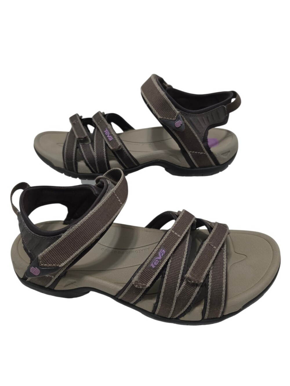 Teva Tirra Women's Brown Hiking Gorpore Strappy Sandals Granola Girl Sz 7